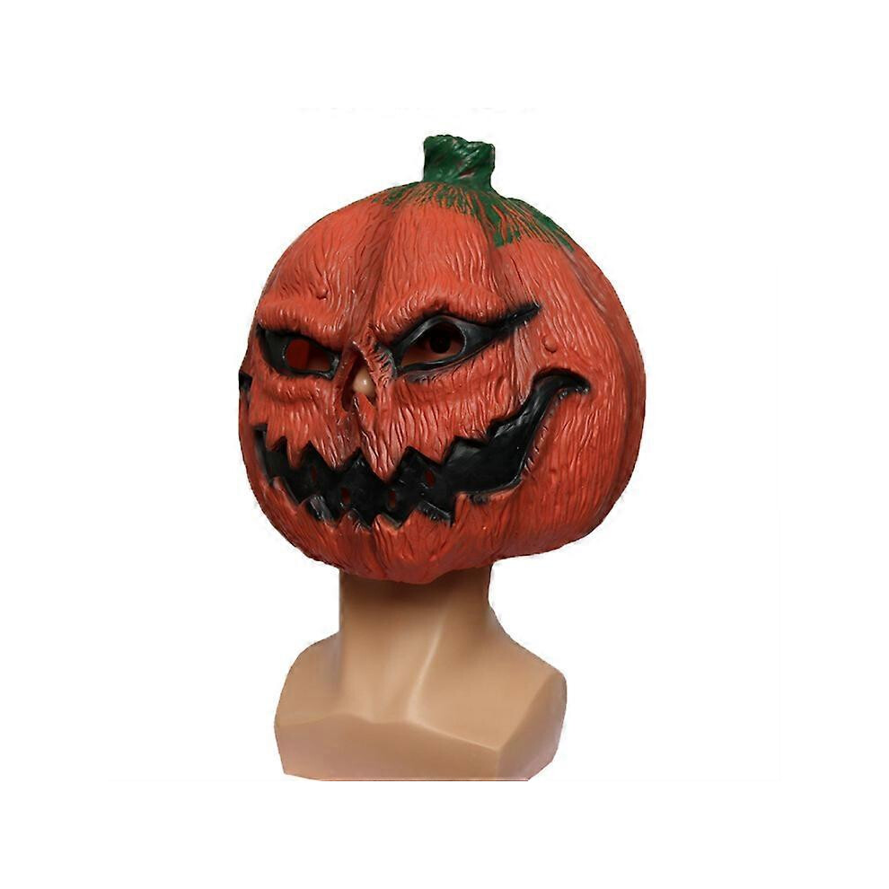 (As show, One size) Halloween Pumpkin Head Mask, Horror, Funny And Scary, The Gift Masquerade