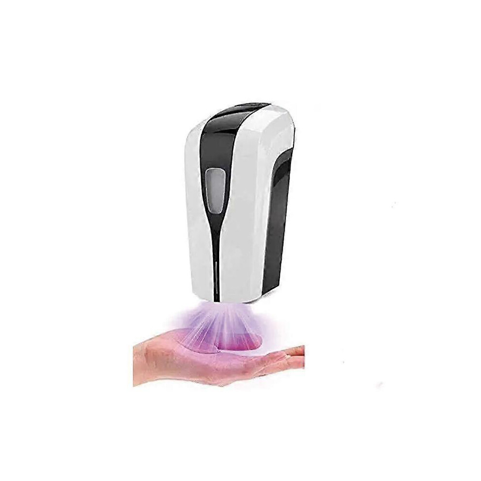 (As show, One size) 1000ml Automatic Soap Dispenser, Touchless Sanitizer Dispenser,Wall Mounted Column Soap Dispenser for Restaurant,School,1000 Large