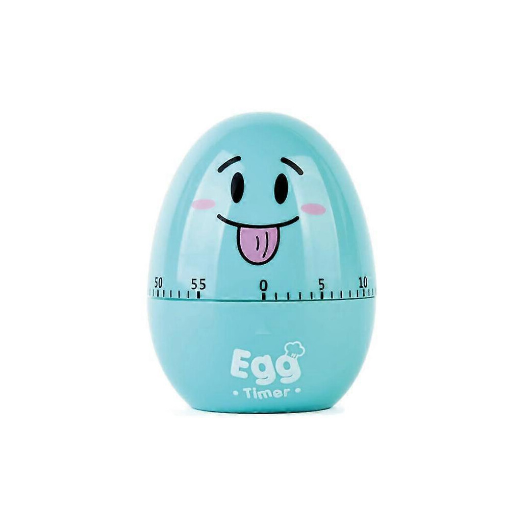 (As show, One size) Kitchen Timer,Kitchen Timer,Mechanical Rotary Timer 55 Minutes Egg-Shaped Mechanical Rotary Alarm Clock for KitchenSelf-Discipline