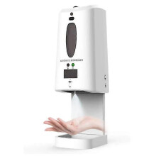 (As show, One size) Wall-Mounted Touchless Infrared Automatic Hydroalcoholic Gel Dispenser - 1300ML Tank - Refillable Solutions/Hydroalcoholic Gel (Gel)