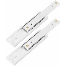 Jeu de 2 glissières de tiroir en aluminium avec roulements à billes, glissières durables pour tiroirs de 140 mm VHV