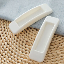 Lot de 4 poignées de porte coulissantes autocollantes en plastique pour portes et fenêtres à coller, 11 x 3 x 14 cm, VHV