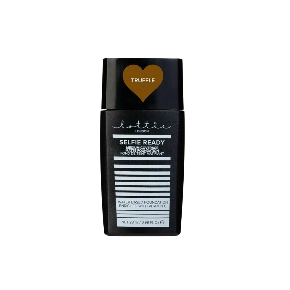 Lottie London Selfie Ready Matte Foundation 28ml Truffle