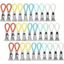 Lot de 20 pinces à torchons de cuisine, pinces à torchons, crochets pour cintres, pour la maison, la cuisine, la salle de bain, VHV