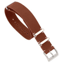 Bracelet de montre en cuir à dégagement rapide pour homme et femme 22 mm VHV
