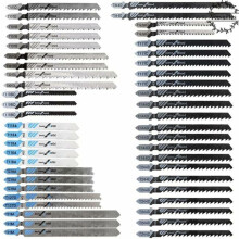 48 lames de scie sauteuse à queue en T en HCSHSS avec étui de rangement pour bois et plastique VHV