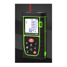 Télémètre laser numérique de 60 m mesurant la longueur, la surface, le volume, le théorème de Pythagore, rétroéclairage LCD vert, VHV
