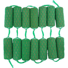 Support en mousse florale 14 sections, briques de mousse humide pour compositions florales et travaux manuels de mariage 5 x 13 cm, vert VHV