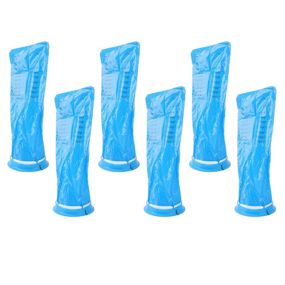 30Pcs Disposable Vomit Bag PE Emesis Bag Lage Capacity Leakage Proof for Travel Outdoor