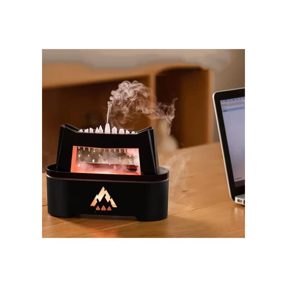 Diffuseur d'huiles essentielles, humidificateur, diffuseur d'aromathérapie Raindrop, lumière d'ambiance pour le sommeil