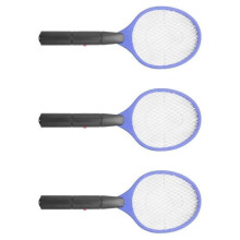 3x Raquette électrique anti-moustiques à piles