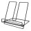 Support de livre innovant pour tablette et ordinateur – Décoration d'intérieur (blanc) 2