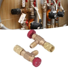 Adaptateur de climatisation - VHV - R410A - Vanne de régulation - Filetage mâle 1/4 SAE - Résistant à la pression