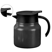 Théière isotherme à café 1 000 ml, séparation thé et eau, théière isotherme culinaire