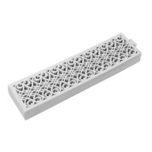 Ronds de serviette - VHV - Papier ajouré - 50 pièces - Argent - Design élégant