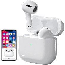 Wireless Earbuds AirBuds Pods Ear Buds Bluetooth Headphones,IPX7 Waterproof Auto Pairing AppIe MFi Certified,for iPhone/Android/Air PodS