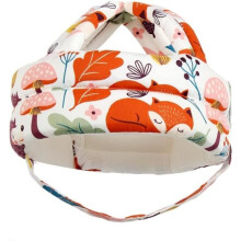 Casque de protection pour bébé - Antichoc - Réglable - Respirant - Blanc