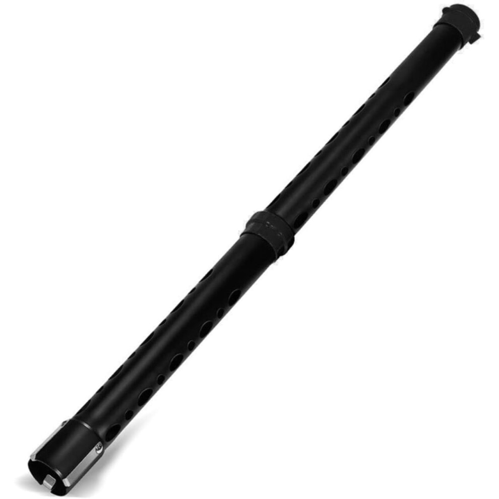 ( black with black connector) Lightweight Aluminum Golf Ball Picker Tube â Portable Detachable Ball Retriever with Easy Grip Quick Assembly-image-OPC-PHT99M9-NEW