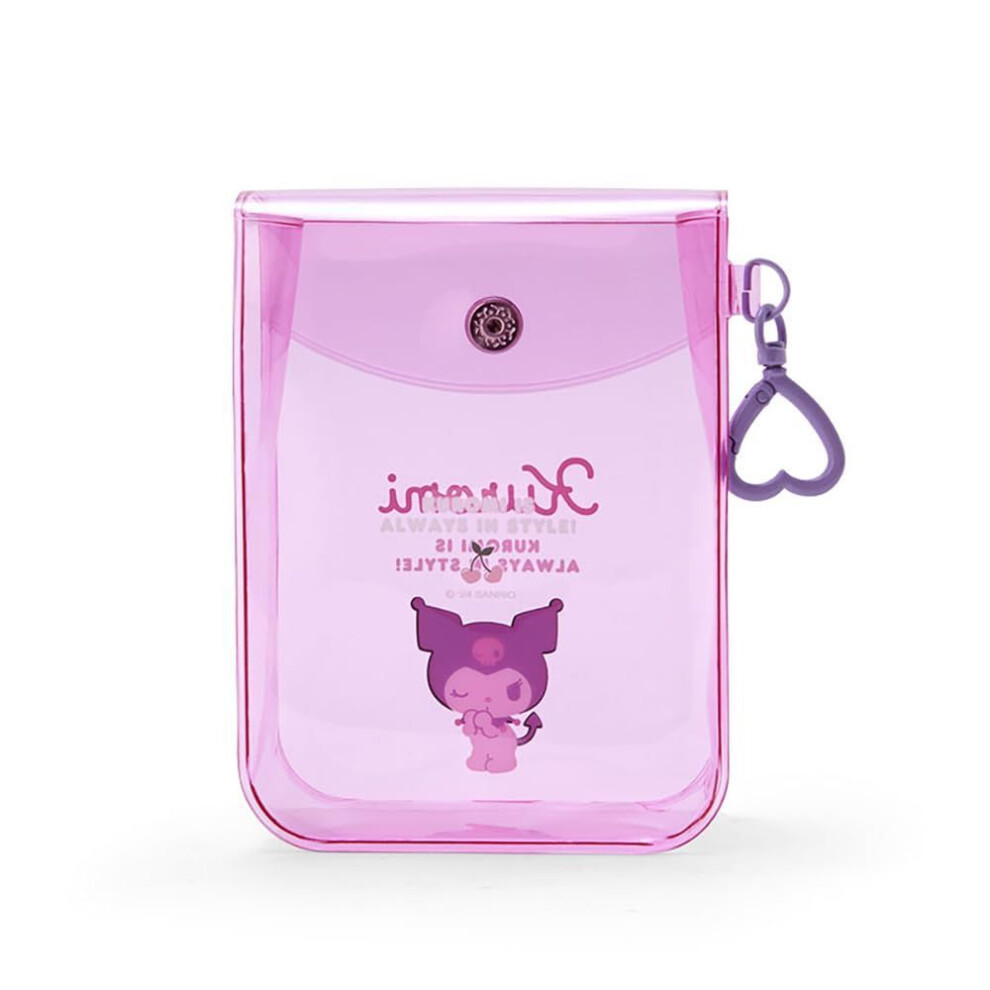 Sanrio Clear Mini Pouch Kuromi Kuromi Character 199834 Kuromi-chan 13104cm