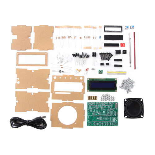 DIY FM-Radiowecker 87-108 MHz LCD-Display 5V Set 1