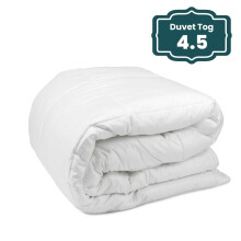 (Single: 135 X 200 cm , 4.5 Tog) Anti Allergy Tog Duvet Single Double King Soft Warm Duvets & Quilts UK