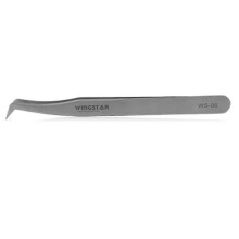 (As show, One size) Eyelash Extension Tweezers Set Straight and Curved Tip False Lash Tweezers Eyelash Applicator Tool-style5