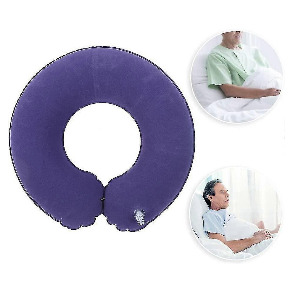 Kikidex (As Show, One Size) Inflatable Seat Cushion, Inflatable Ring Cushion, For Tailbone Pain, Hemorrhoids, Sciatica