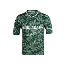 (XL, One size) Sportswear, football uniforms, short-sleeved jerseys, national team fans cheering T-shirts Saudi Arabia