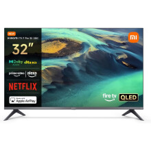 Xiaomi TV F Pro 32, 32 Inch (81 cm), QLED, Smart TV, Fire TV, Dolby Audio, DTS Virtual:X, DTS-HD, Alexa Voice Control
