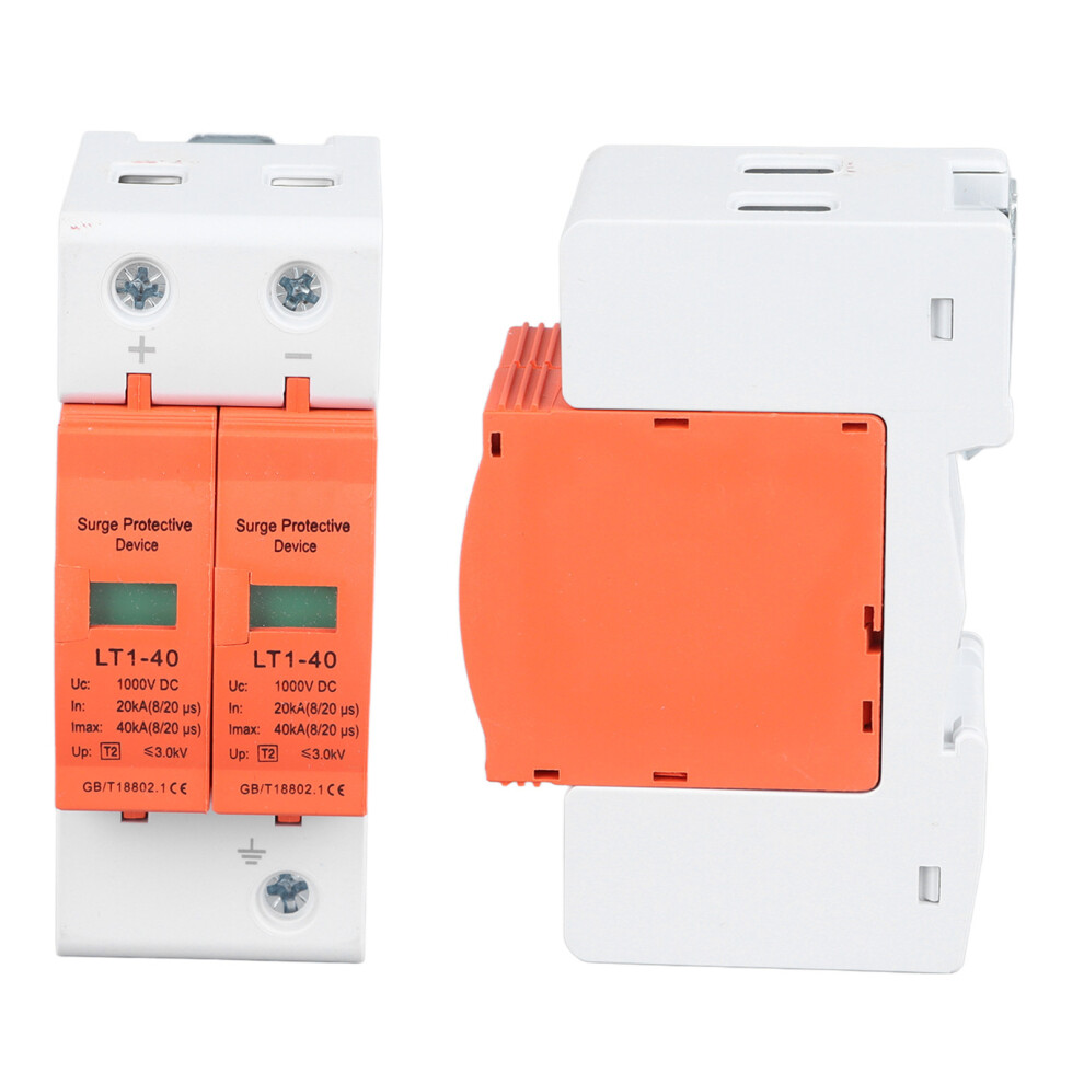 Surge Protective Device 1000V Dc Photovoltaic 2P Protector Overcurrent Overvoltage Protection 20Kaâ40Ka 7691318702262