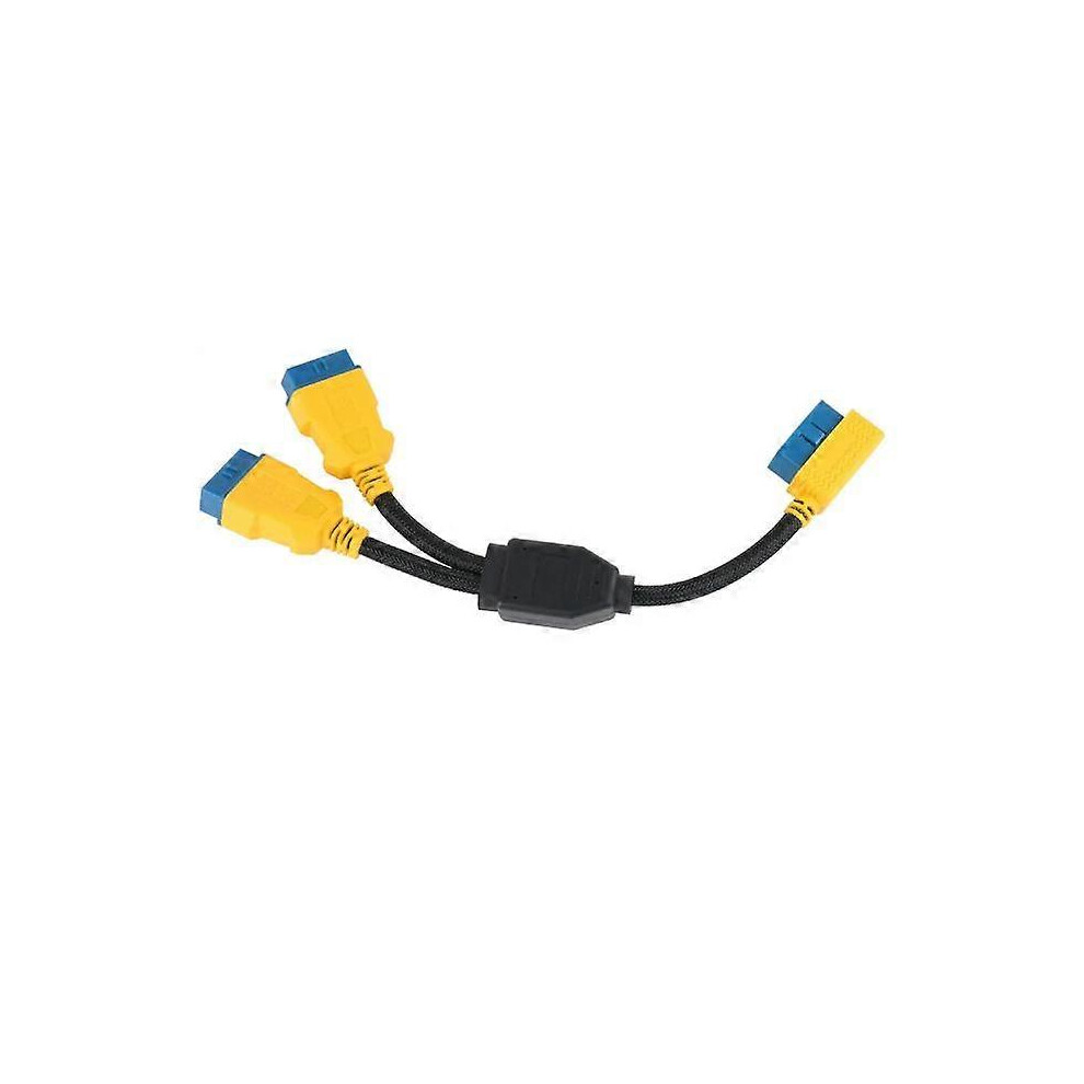 (As show, One size) OBD-2 Adapter Splitter Cable - OBD-II 16 Pin 1 Male to 2 Female for Connecting Code Reader and Scanner Diagnostic Tool 35cm