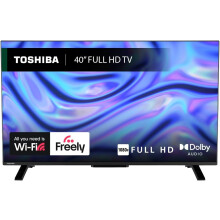 Toshiba 40" LV2553DB Full HD Smart VIDAA TV, HDR, Freely, Disney plus, Prime Video, Netflix, Dolby Audio