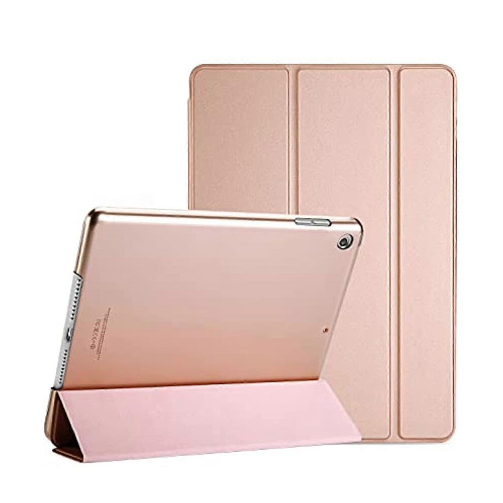 (As show, One size) Case for iPad 10.2 Inch (2021/2020/2019 Model, 9th/8th/7th Generation), Cover Case with Auto Sleep/Wake, Frosted Translucent Tri-f