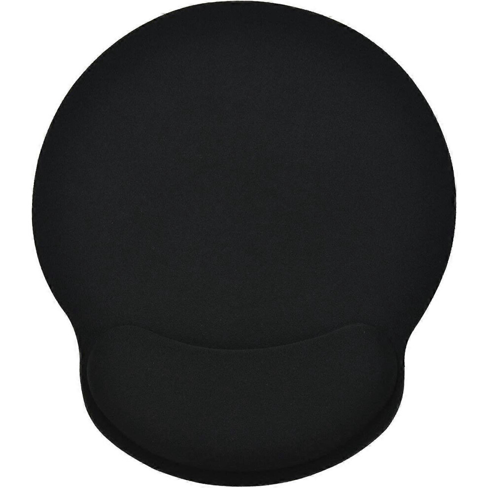 (As show, One size) Mouse Pad with Gel Wrist Rest, Comfort with Ergonomic Wrist Rest, Crushproof Soft and Slow Rebound Mouse Pad, Memory Foam Wrist Pa