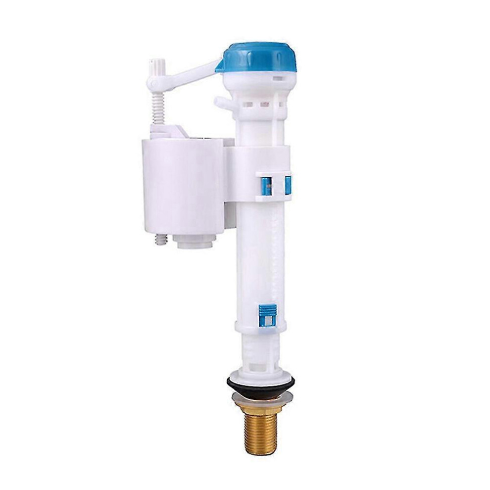 (As show, One size) Adjustable Toilet Inlet Valve Flush Valves Toilet Cistern Flush Push Button ValveCopper