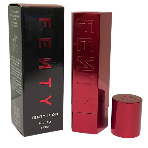 Fenty Beauty Fenty Beauty Icon Refillable Metal Lipstick Case Red Colour