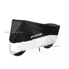 (4XL 250cm-hopealle)Koskee YAMAHA FJR 1300 FJR1300 FJR1200 2006-2021 moottoripyörän suojus vedenpitävä