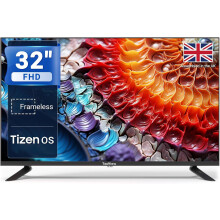 TeeView 32 inch Full HD/FHD 1080P Smart TV Tizen OS TV with Netflix Disney+ Gaming Hub Dolby Audio