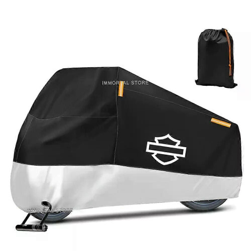 (4XL για 230-260cm-Ασημί-4)Ισχύει για Αδιάβροχο κάλυμμα μοτοσικ