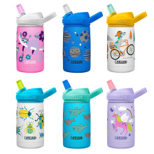 Camelbak Eddy+ Kids 350ml Vacuum Insulated Stainless Steel Water Bottle (Sloth)