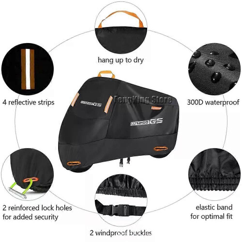 (XL XL για 190cm)Ισχύει γιαΑδιάβροχη κάλυψη μοτοσικλέτας BMW R 2