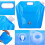 10L Foldable Water Container with Tap for Outdoor Camping BBQ 4