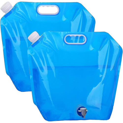 10L Foldable Water Container with Tap for Outdoor Camping BBQ