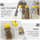 6pcs Bear-Shaped Kids Drinking Bottles Portable Transparent Beverage Bottle Set 3