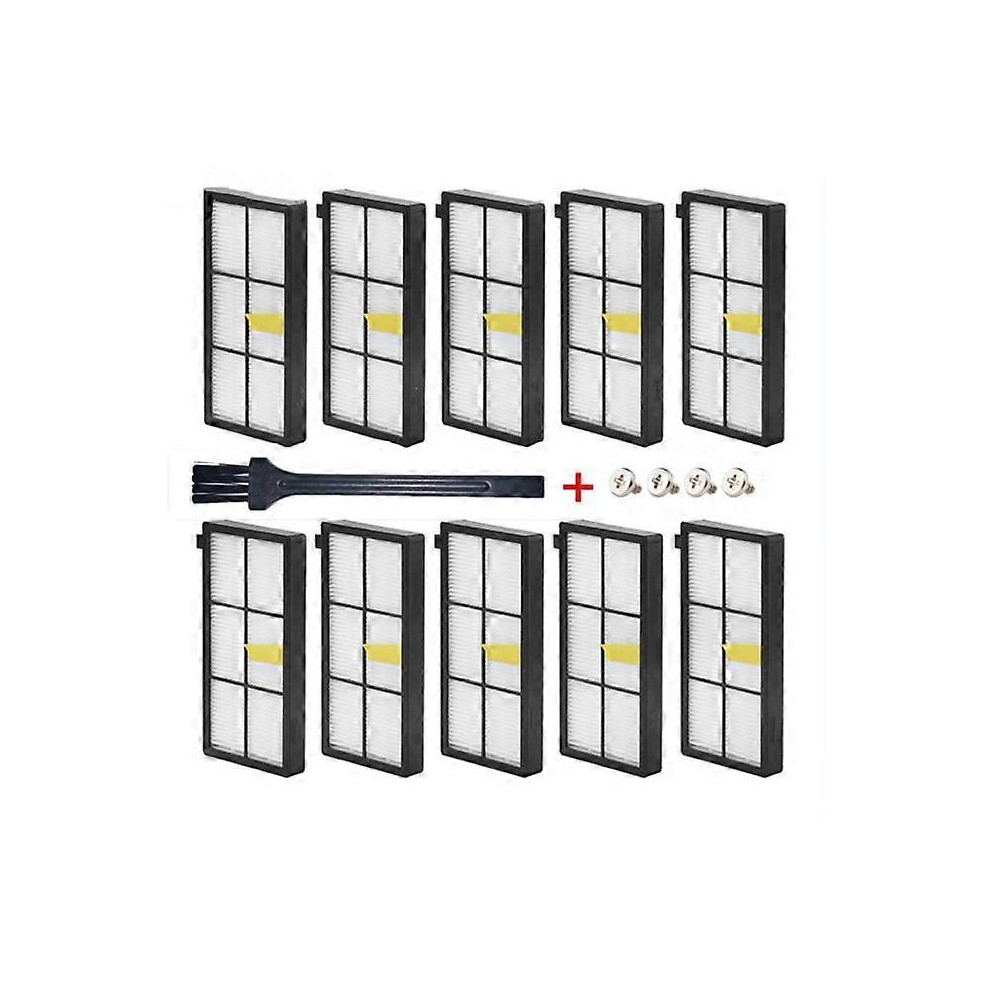 (As show, One size) 12 Pack Heap Filter for iRobot Roomba 800 900 Series 870 880 980