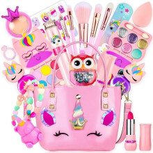 Coffret de maquillage lavable pour enfants - Princesse - Maquillage pour filles