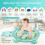 Tapis de jeu gonflable pour bébé - Jouet pour bébé - Bleu - Certification CE/EN71 3