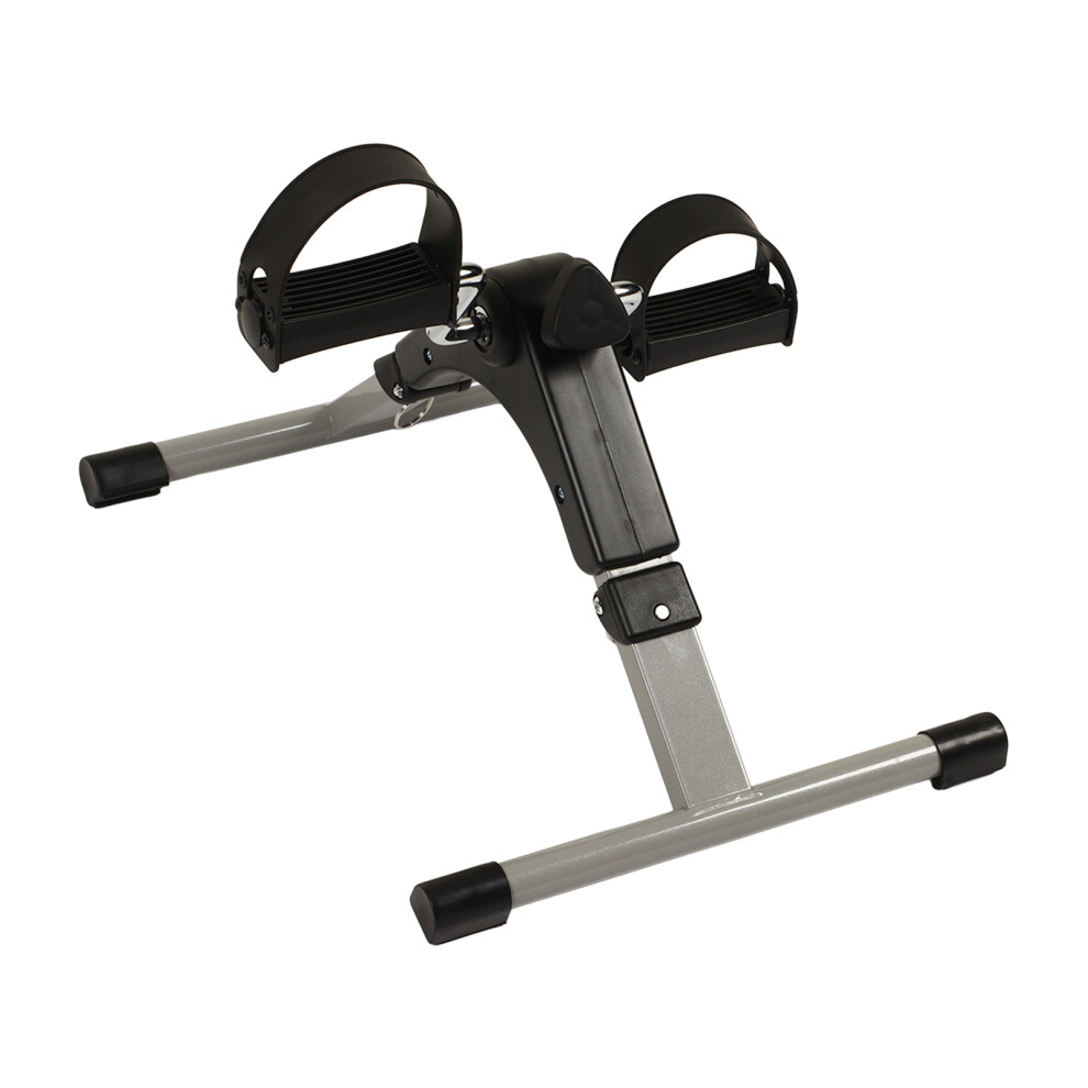 Under Desk Bike Pedal Exerciser with LCD Display Mini Exercise Cycle for Home Office