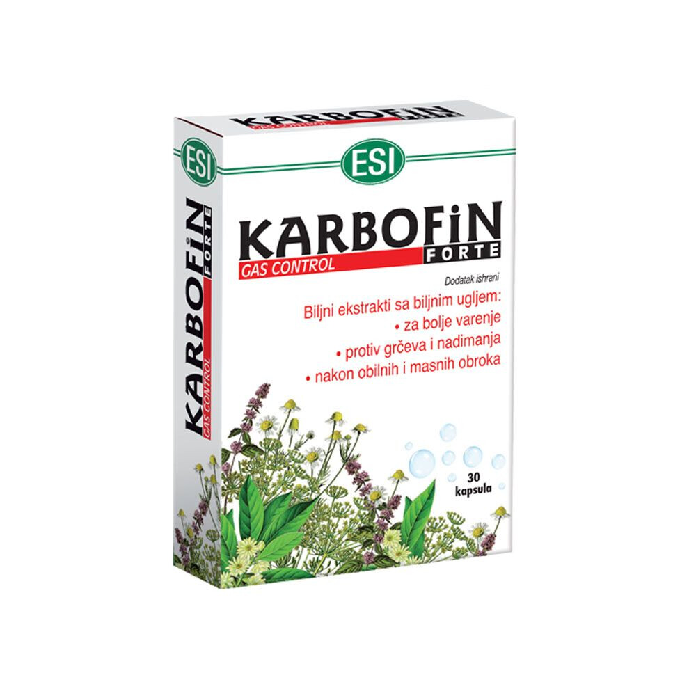 Amazing Herbs Essi Carbofin Forte 30 Capsules
