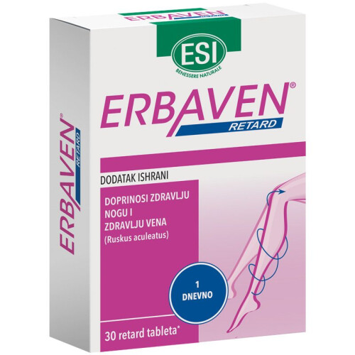 ESI Erbaven Retard tablets - 30 tablets